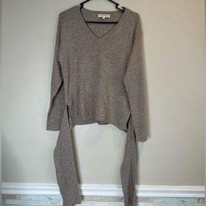 White + warren sweater women’s small s wool grey